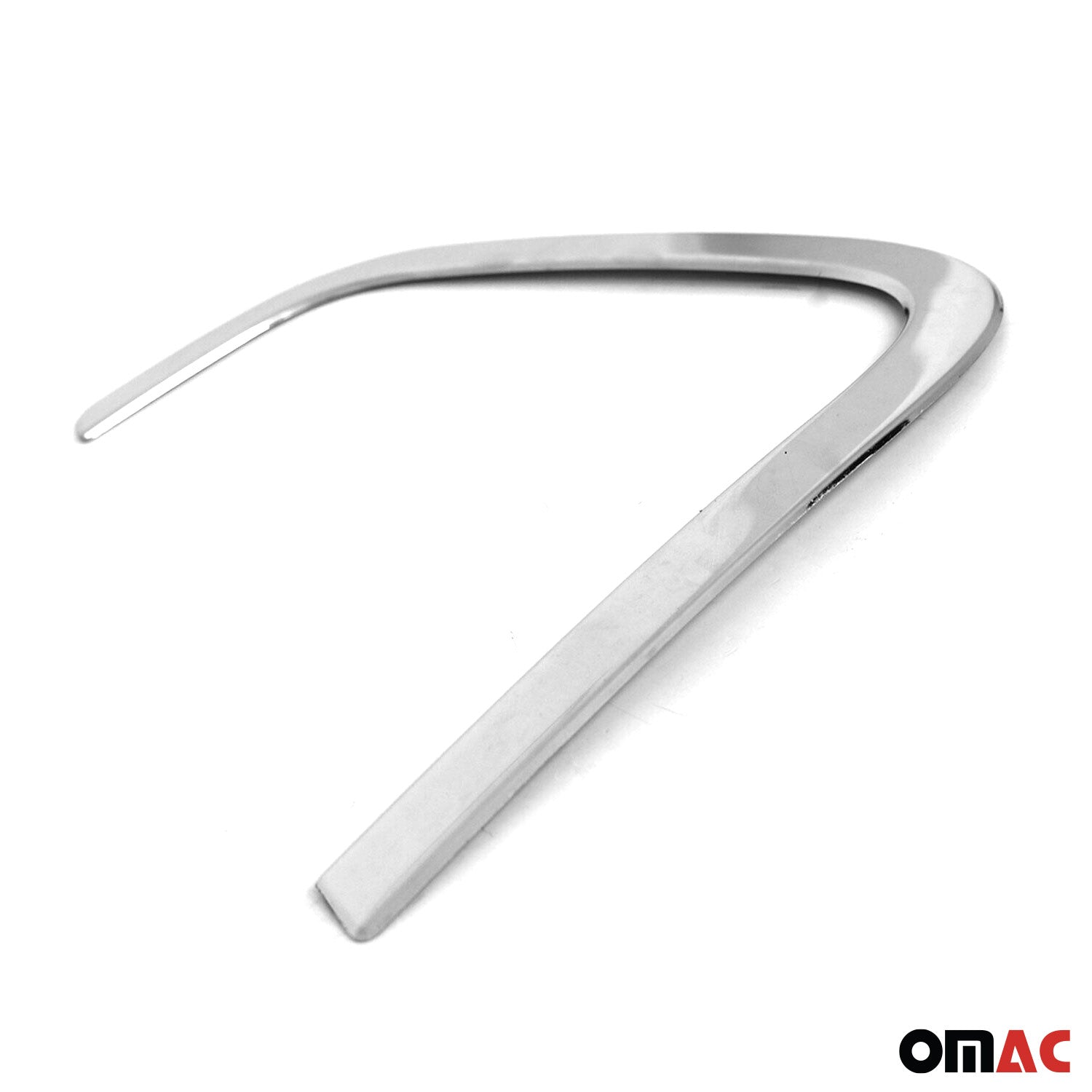 2019-2024 Jeep Renegade Fog Light Lamp Bezel Cover Steel Silver 2 Pcs