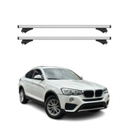 2015-2018 BMW X4 F26 Roof Rack Cross Bars Silver