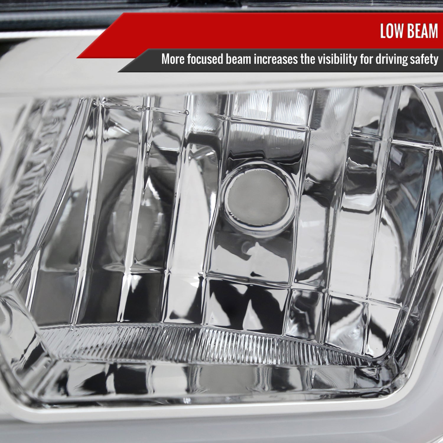 2006-2010 Dodge Charger Sequential LED Bar Factory Headlights Chrome