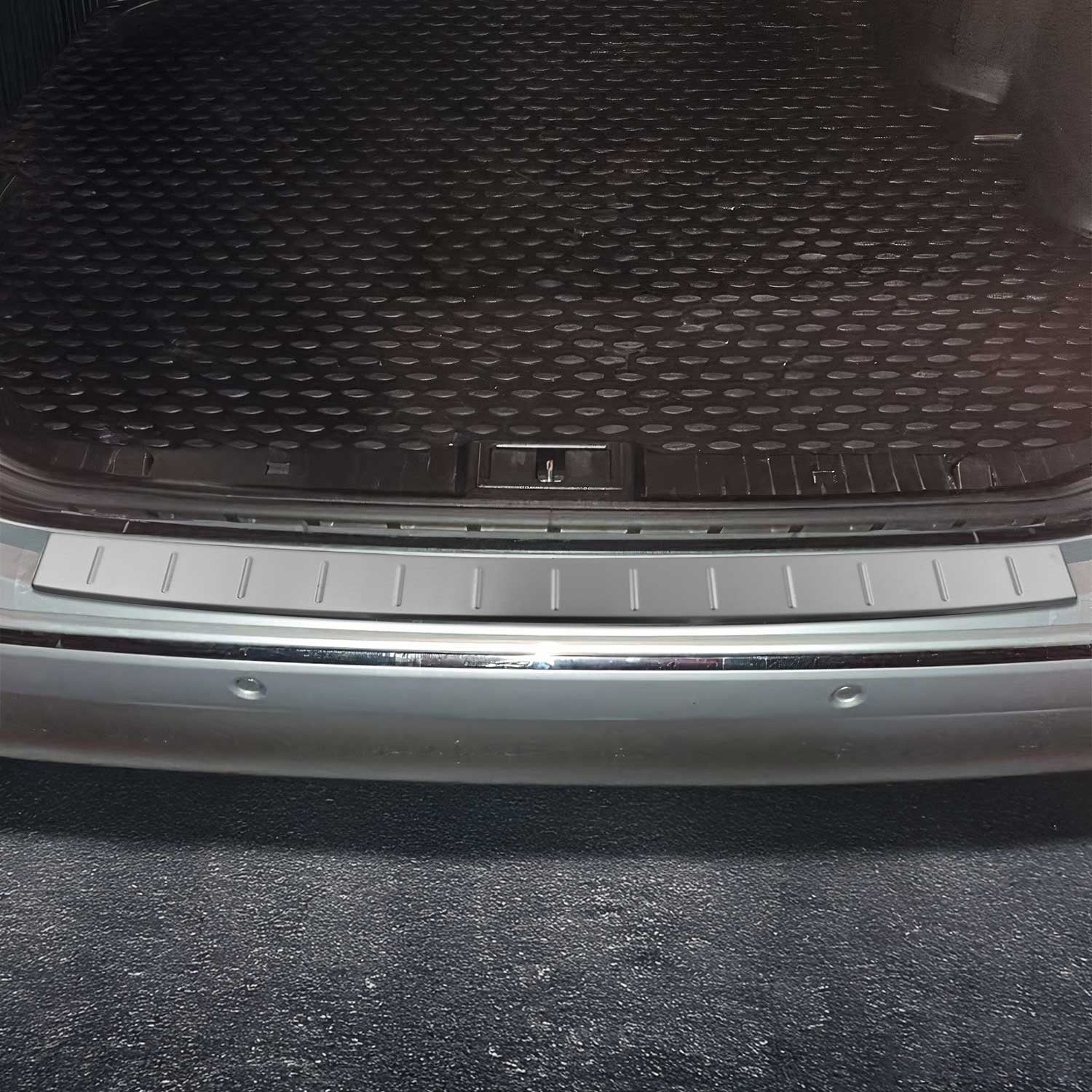 2004-2009 Mercedes E Class W211 Sedan Rear Bumper Guard Stainless Steel Brushed