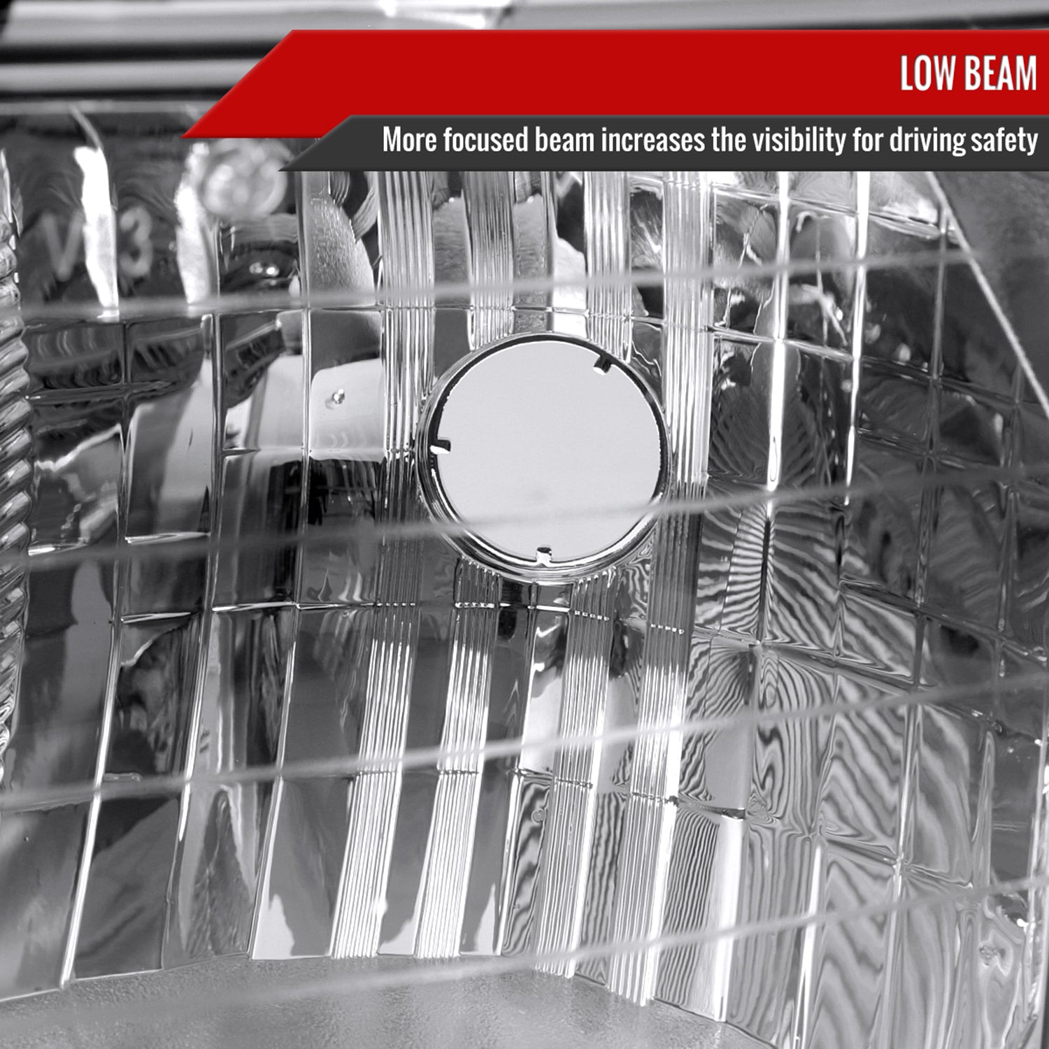 1999-2001 Dodge RAM 1500 Sport Factory Headlights and Corner Lights Chrome