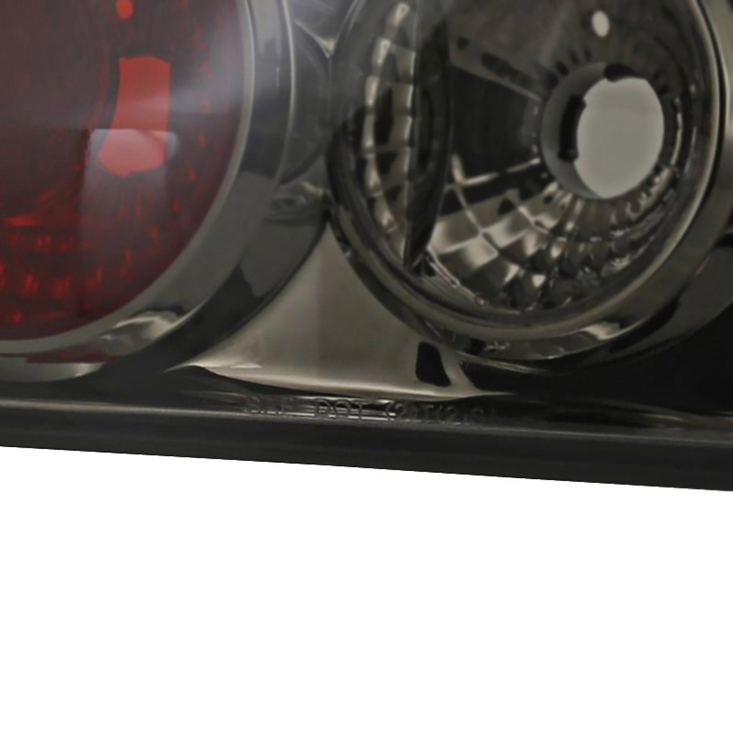 1989-1994 Nissan 240SX S13 Hatchback Tail Lights Chrome Housing/Smoke Lens