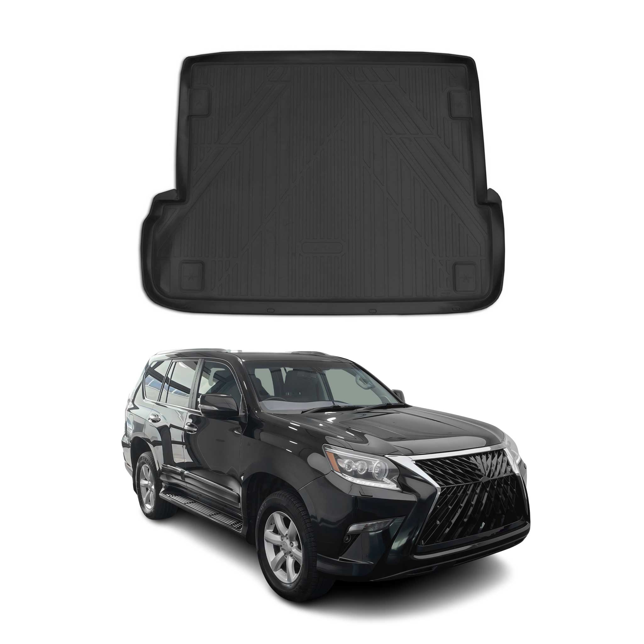 2010-2019 Lexus GX 460 Cargo Liner Trunk Mat All Weather Black