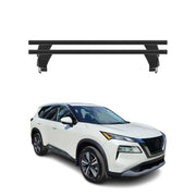 Top Roof Racks Cross Bars Carrier for Nissan Rogue T33 2021-2026 Alu Black 2x
