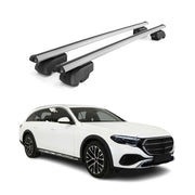 2017-2023 Mercedes E Class S213 Wagon Roof Rack Cross Bars Silver