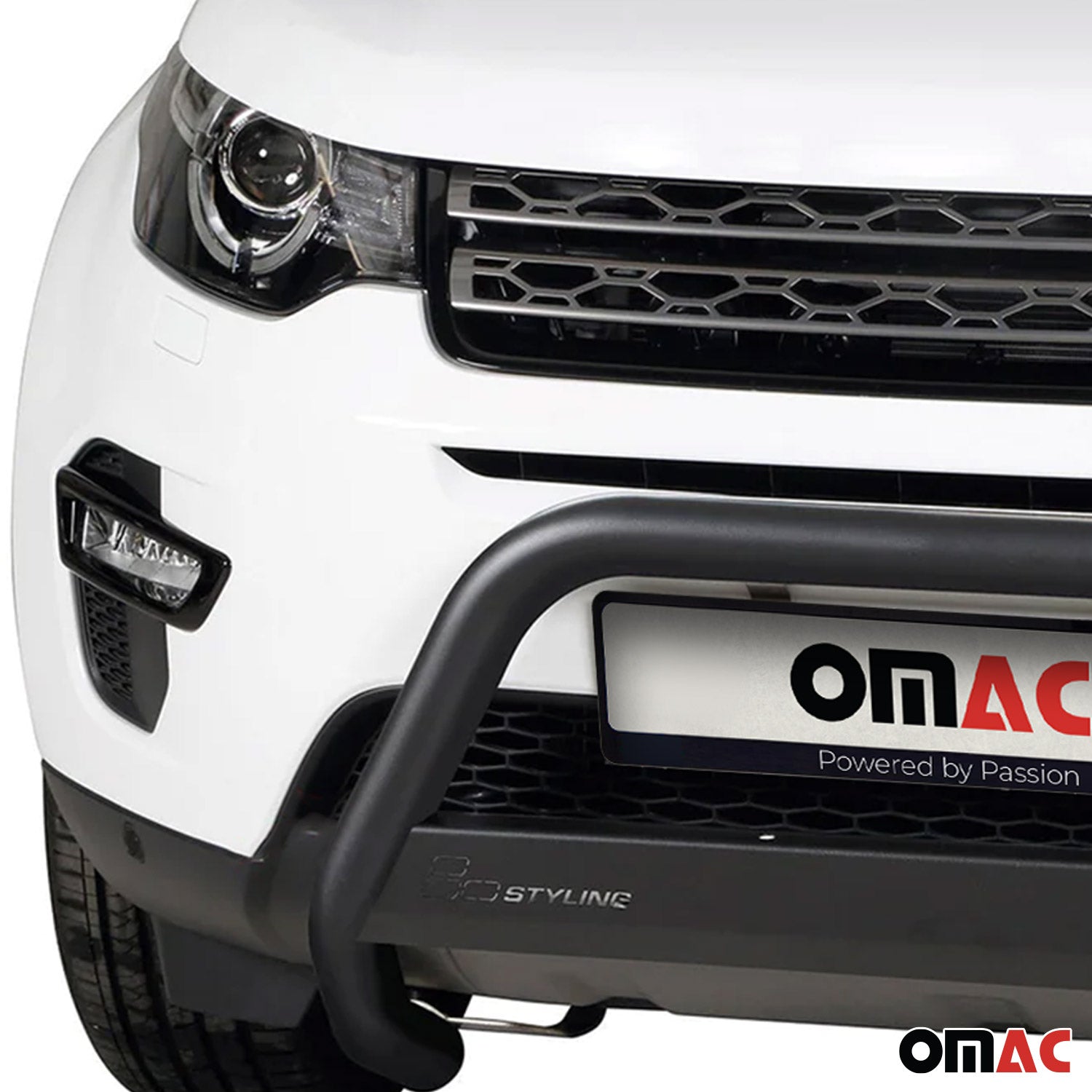 2014-2018 Land Rover Discovery Sport Bull Bar Push Bumper Black