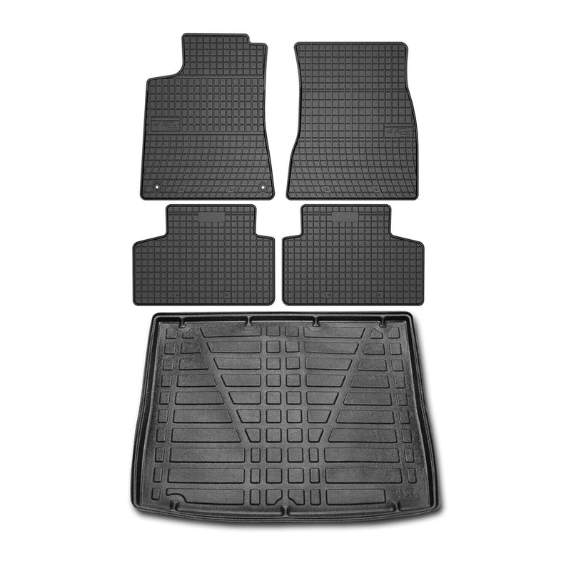 2020-2024 Mercedes GLB Class X247 Floor Mats & Cargo Liner Full Set All Weather Upper Trunk