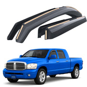Goodyear Wind Deflectors for Dodge Ram 1500 2500 3500 2002-2009 Mega Cab Smoke