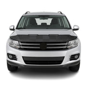 2009-2017 VW Tiguan Car Bonnet Mask Hood Bra Black Chequered 1 Pc
