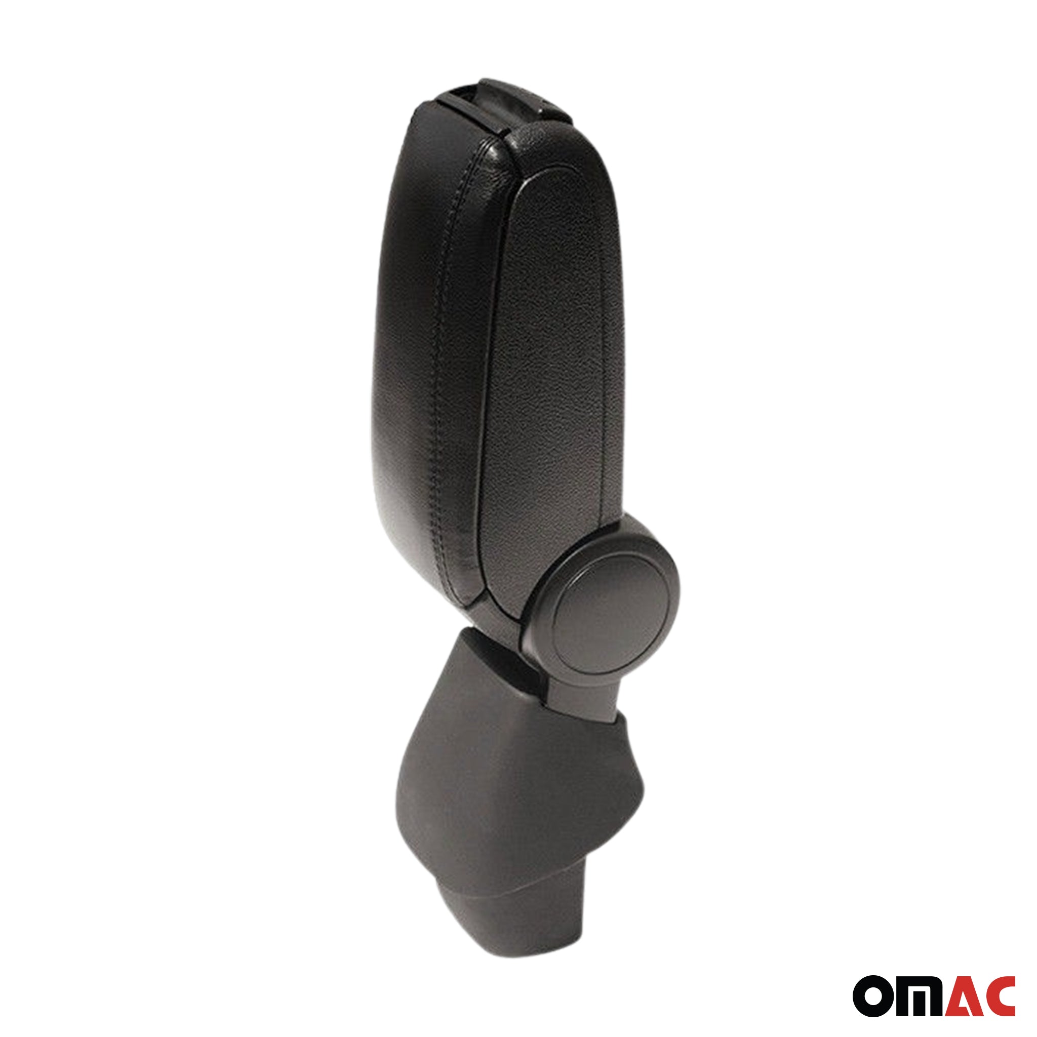 2013-2018 Hyundai i10 Black Center Console Armrest Plastic PU Leather 1Pc