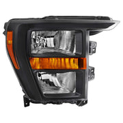 For Ford F-150 2021-2023 Factory Style Headlight Matte Black Housing Clear Lens Passenger Side Only