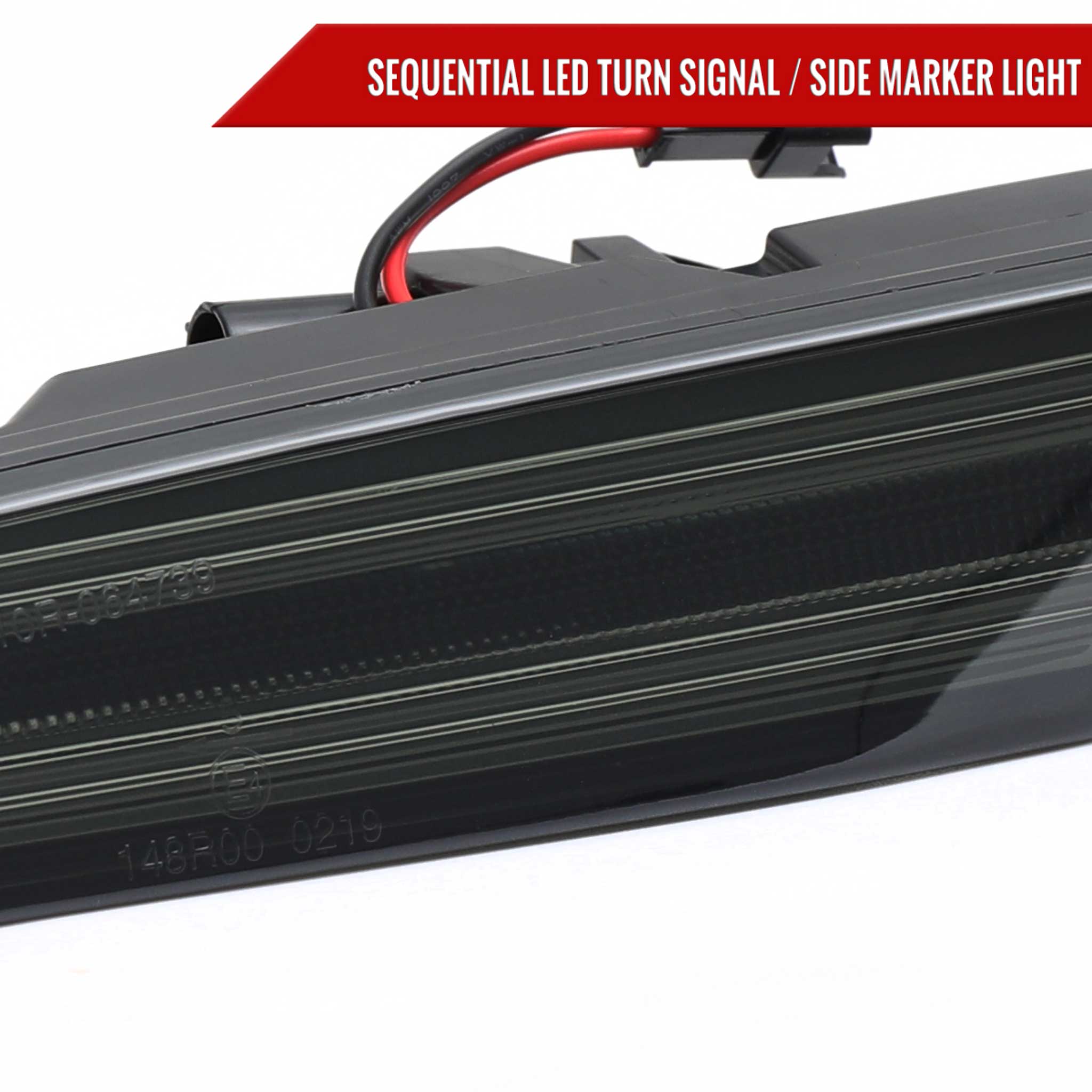 For Porsche 911 997 992 2019-2025 LED Turn Signal Light Smoke Sequential