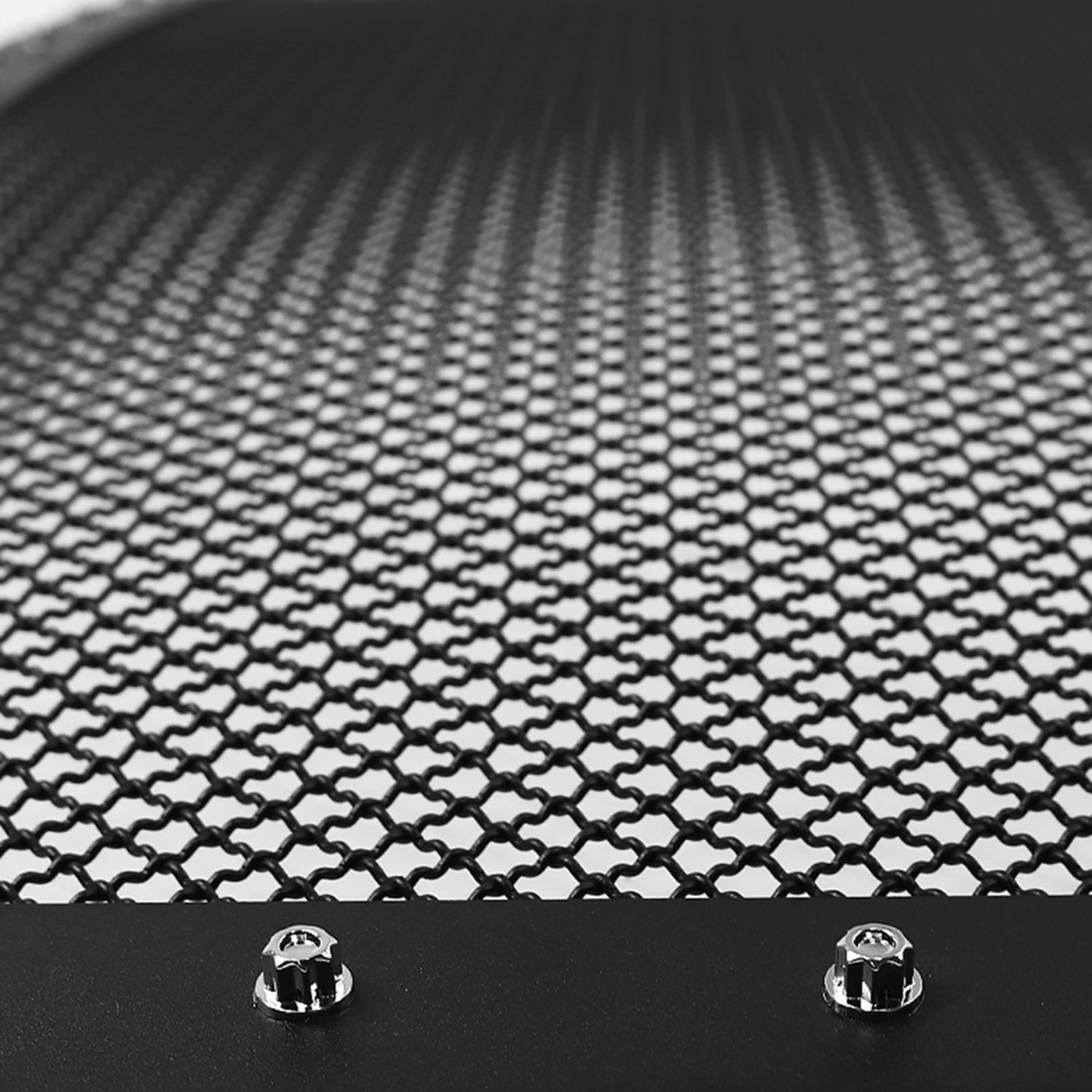 2011-2016 Ford F-250/350/450/550 Rivet Black Steel Mesh Grille Center Insert