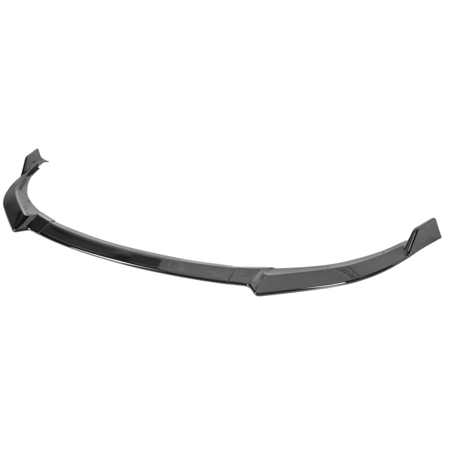 2018-2021 Kia Stinger Glossy Black 3Pcs Front Bumper Lip Splitter Kit