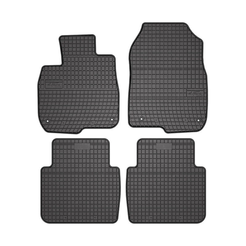 2017-2022 Honda CR-V Floor Mats Liners Full Set All Weather Rubber Black