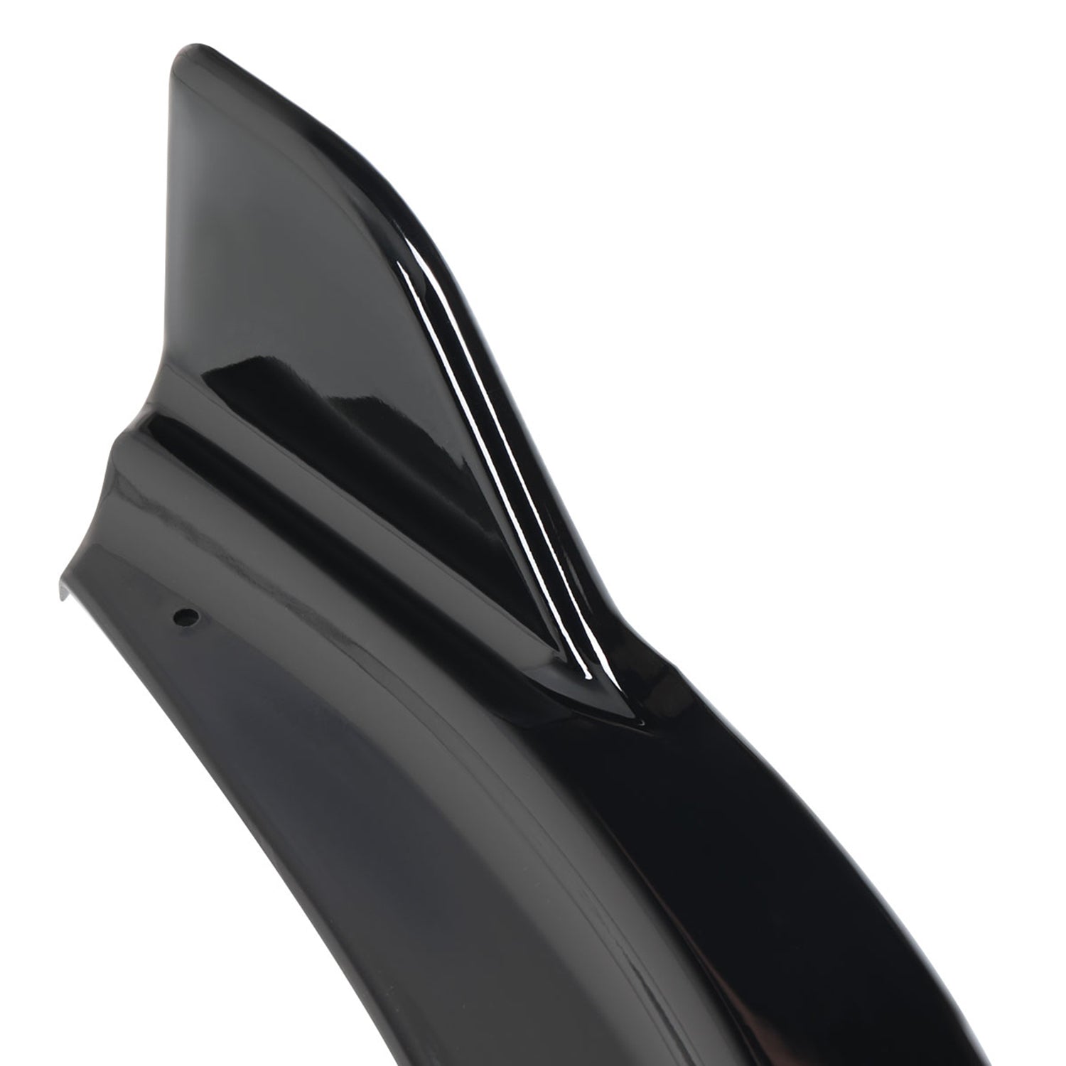 2009-2012 Mazda Miata MX-5 Glossy Black 3Pcs Front Bumper Lip Splitter Kit