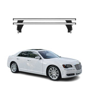 2011-2023 Chrysler 300 Roof Rack Cross Bars Silver