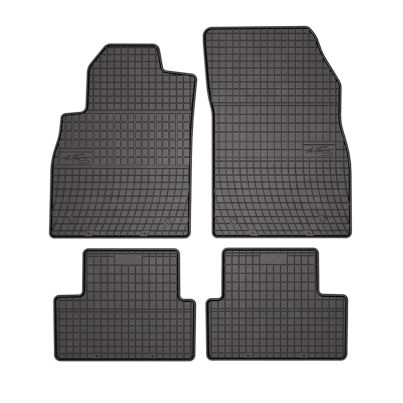 2011-2015 Chevrolet Cruze Floor Mats Liners Full Set All Weather Rubber