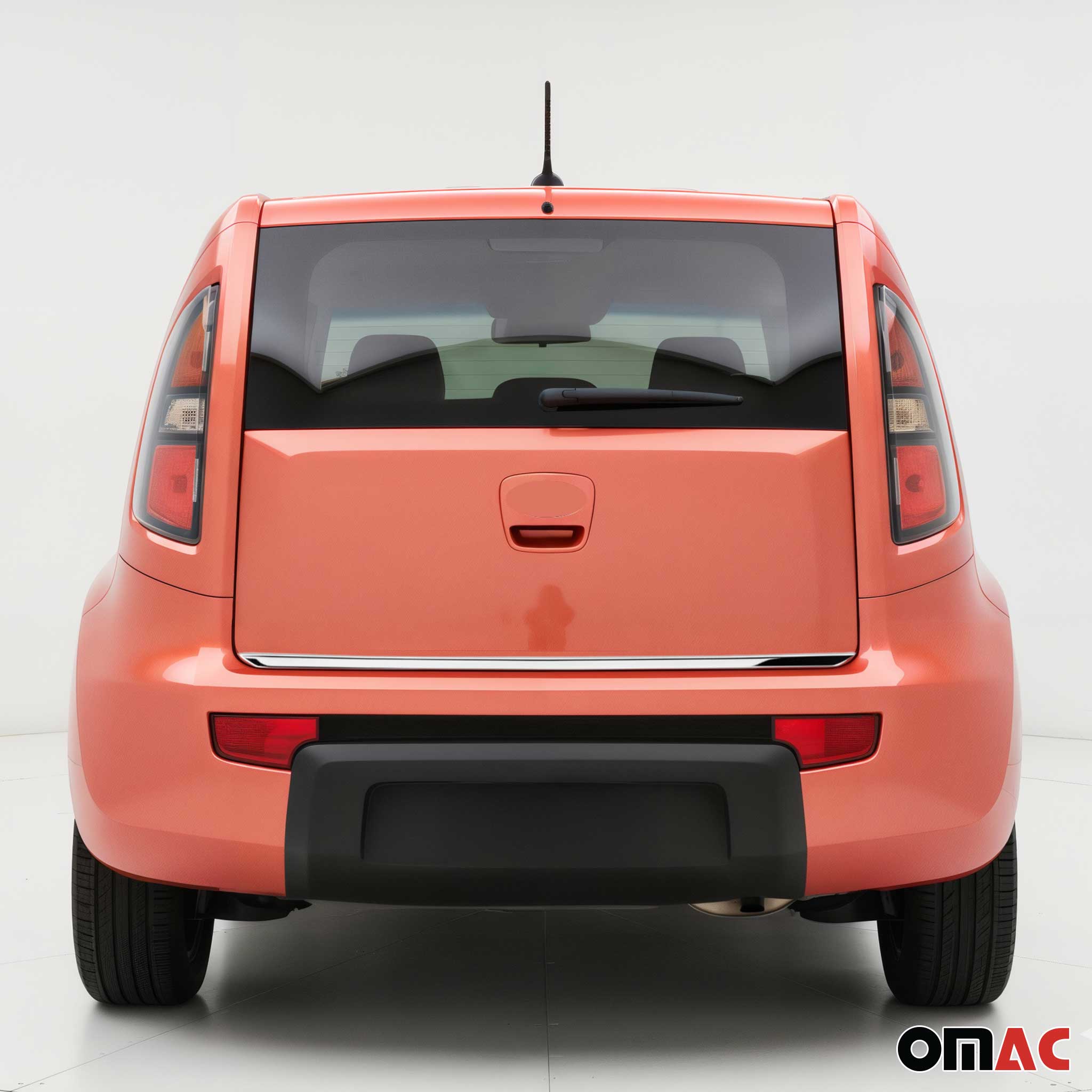 2010-2013 Kia Soul Rear Trunk Molding Trim Stainless Steel Silver