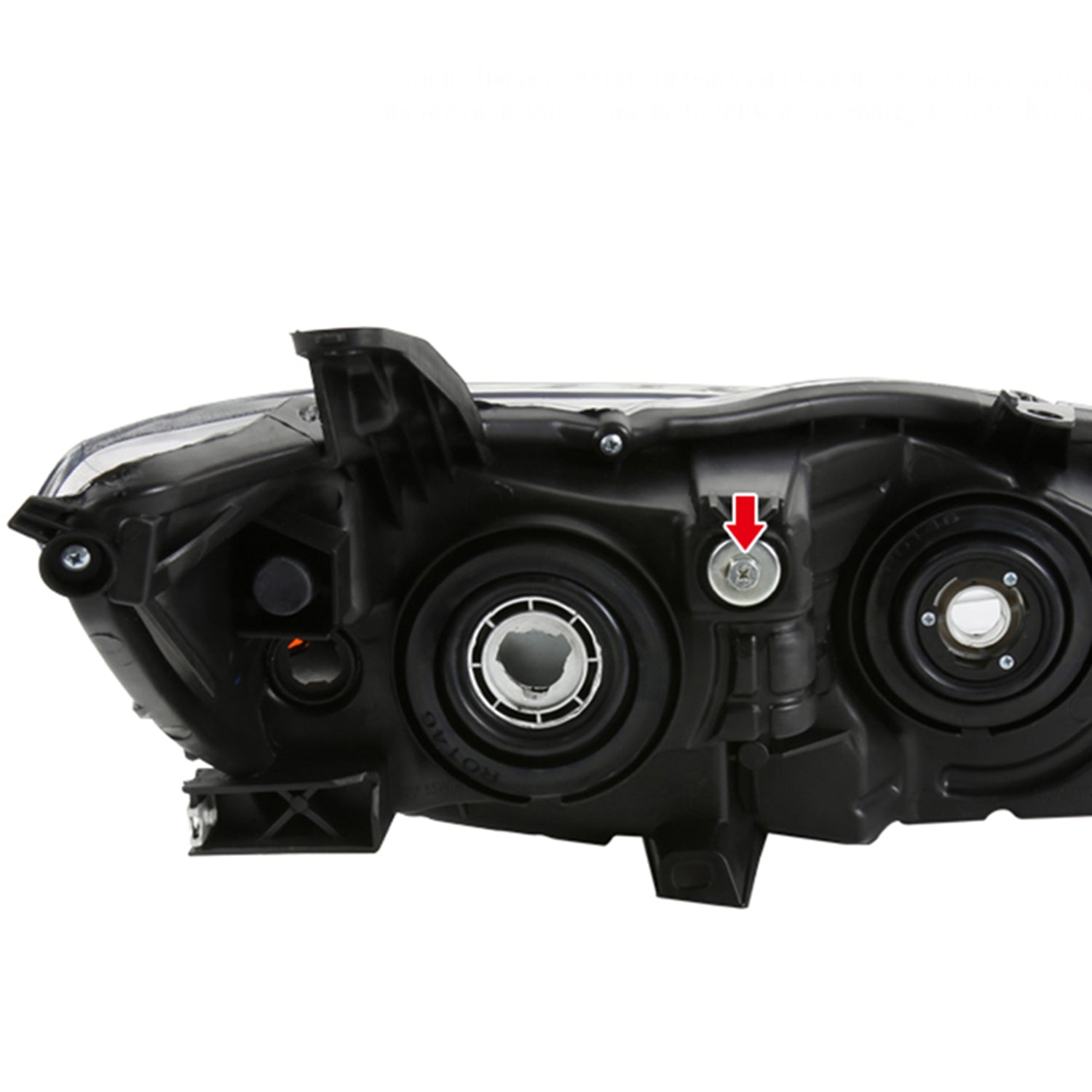 2015-2017 Toyota Camry Projector Headlights w/ Amber Reflectors Chrome/Clear