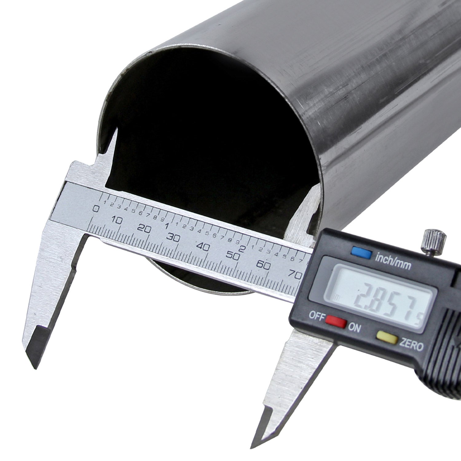 2008-2014 Subaru Impreza WRX STI Sedan Steel Dual Catback Exhaust Quad Tips