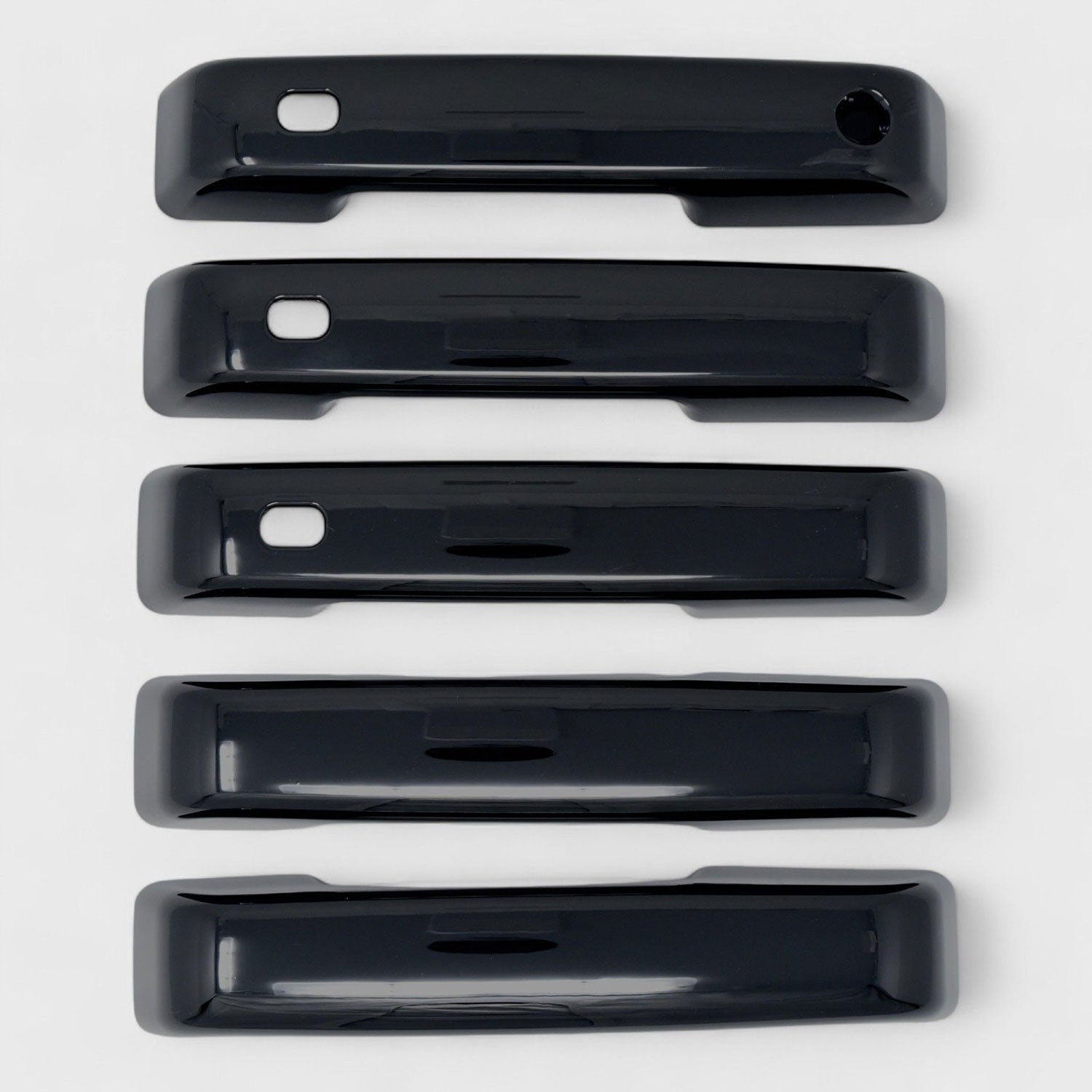 2021-2024 Ford Bronco Door Handle Cover Gloss Black 5Pcs ABS Plastic