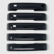 2021-2024 Ford Bronco Door Handle Cover Gloss Black 5Pcs ABS Plastic