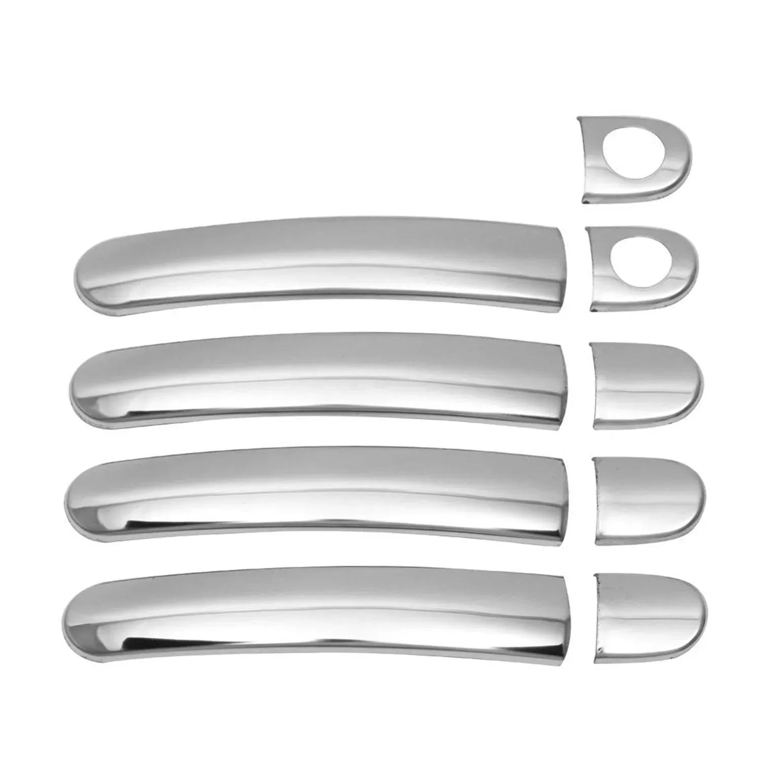 Car Door Handle Cover Protector for VW Jetta A6 2011-2014 Steel Chrome 9 Pcs - OMAC USA