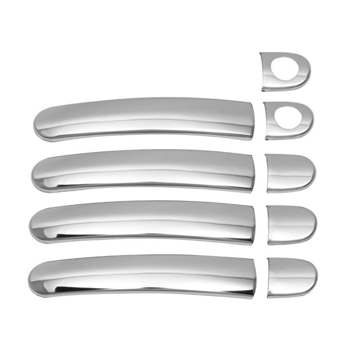 Car Door Handle Cover Protector for VW Jetta A6 2011-2014 Steel Chrome 9 Pcs