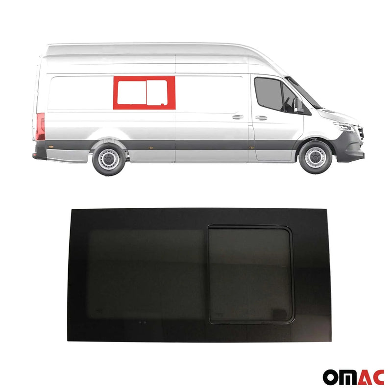 2006-2018 Mercedes Sprinter W906 Window Glass Fit Kit Right Sliding Door L3 L4