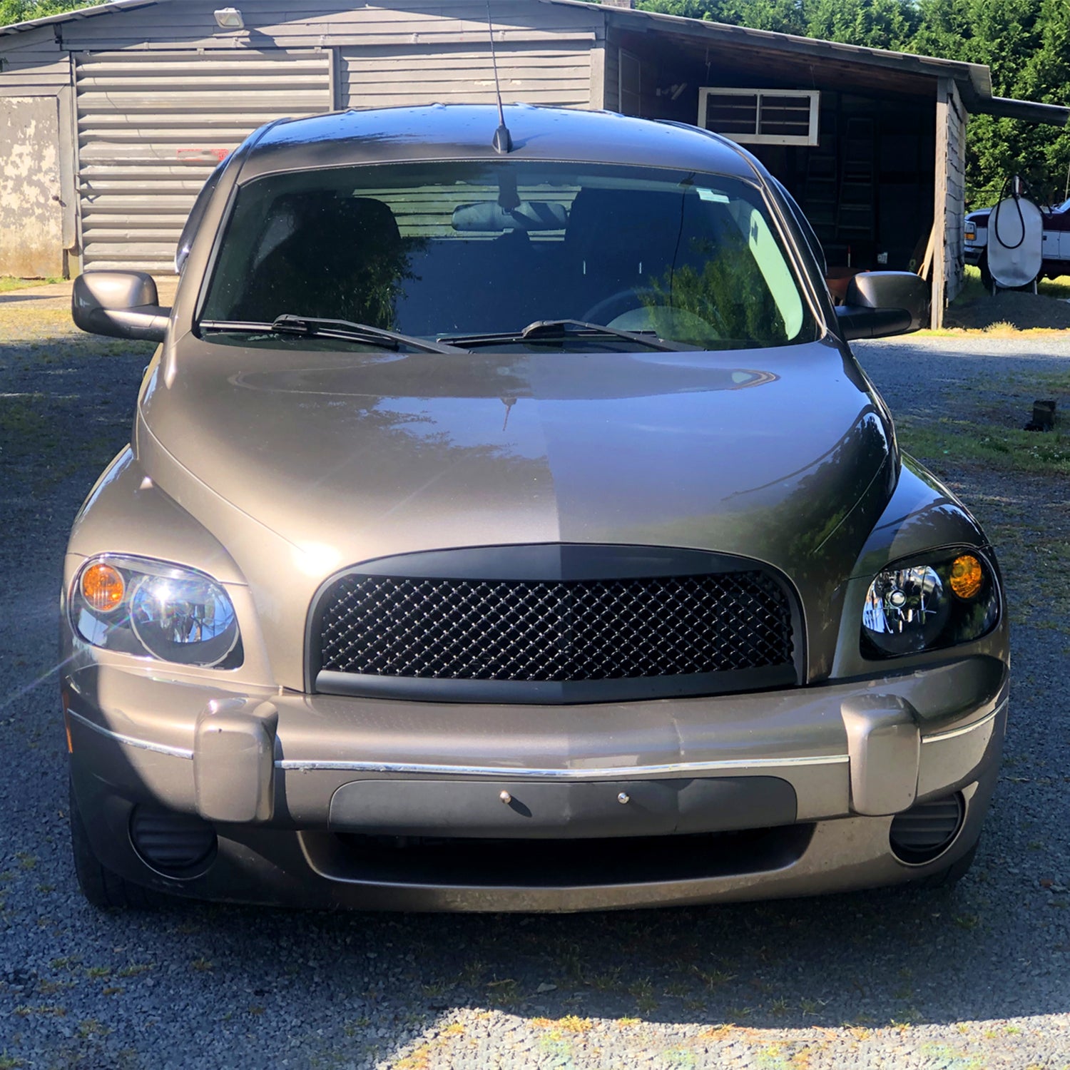 2006-2011 Chevy HHR Factory Style Headlights Matte Black Housing/Clear Lens