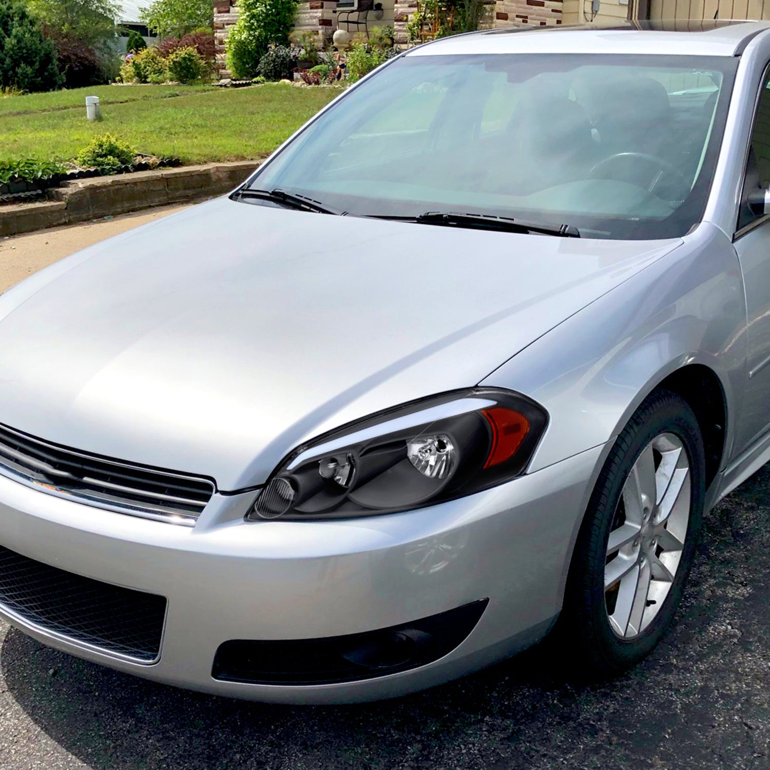 2006-2013 Chevy Impala/Monte Carlo/Impala Limited Factory Headlights LED Black