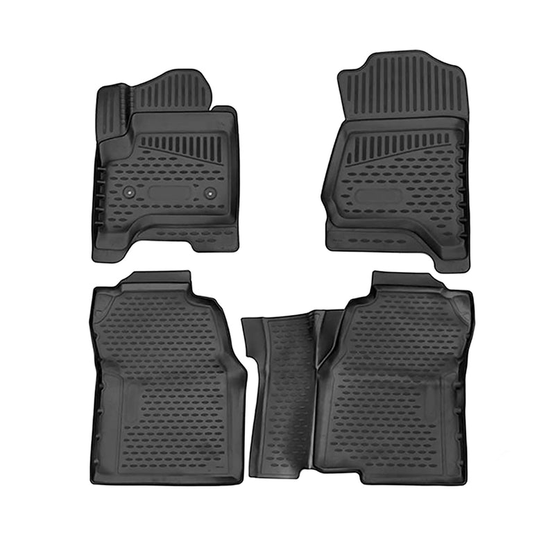 2014-2018 GMC Sierra Crew Cab 1500 2500 Floor Mats Liners Full Set All Weather