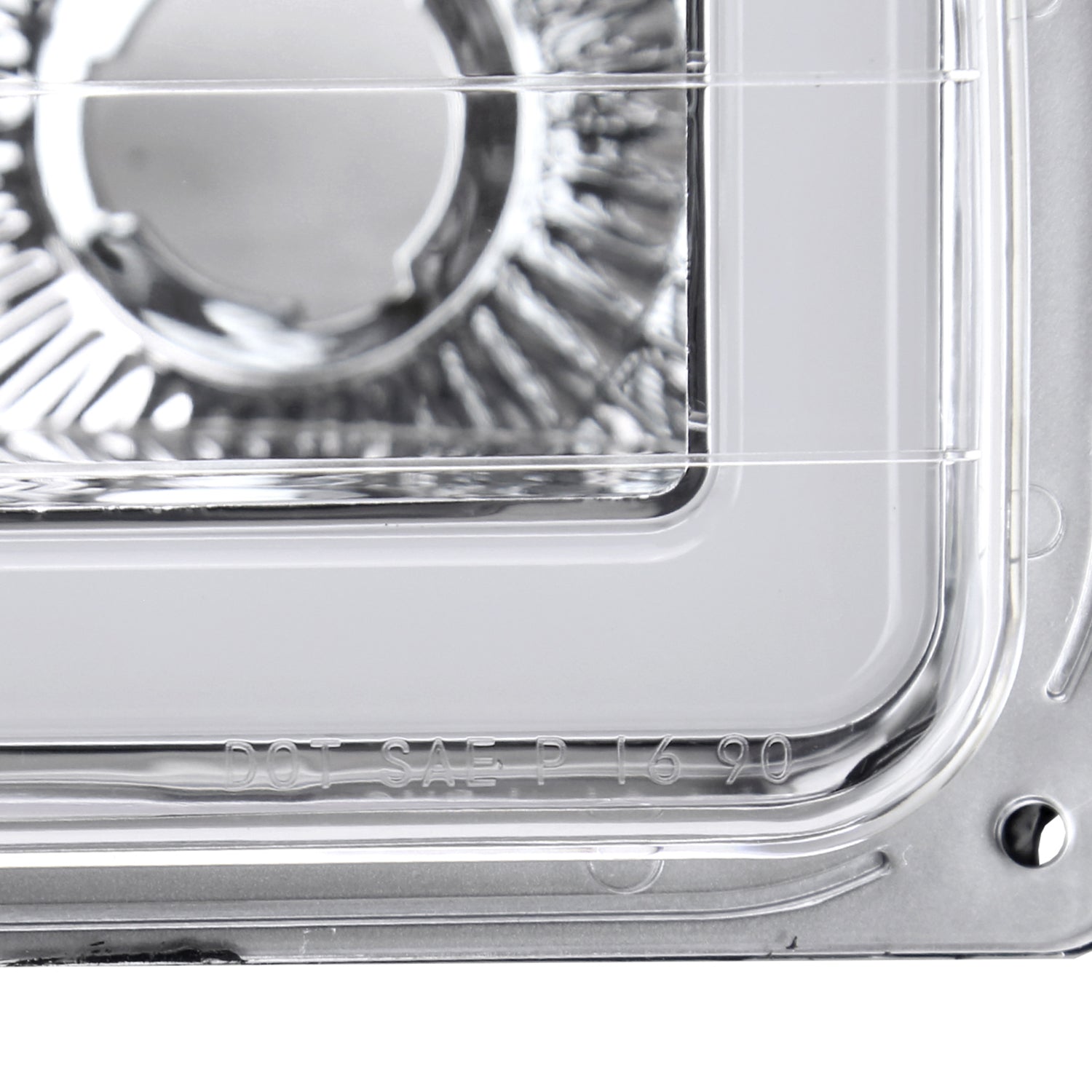 1988-1998 Chevy/GMC C10 C/K LED Strip Bumper Corner Signal Lights Chrome/Clear