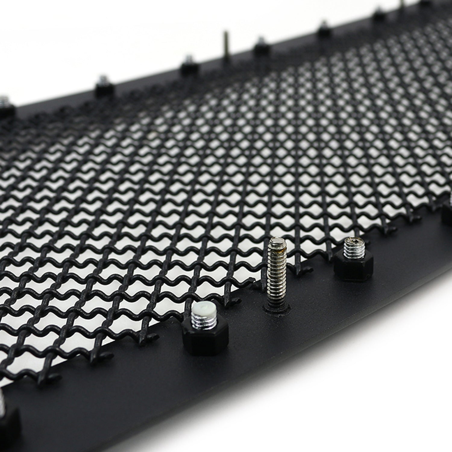 2003-2006 GMC Sierra 1500 Rivet Style Black S.Steel Mesh Grille Insert