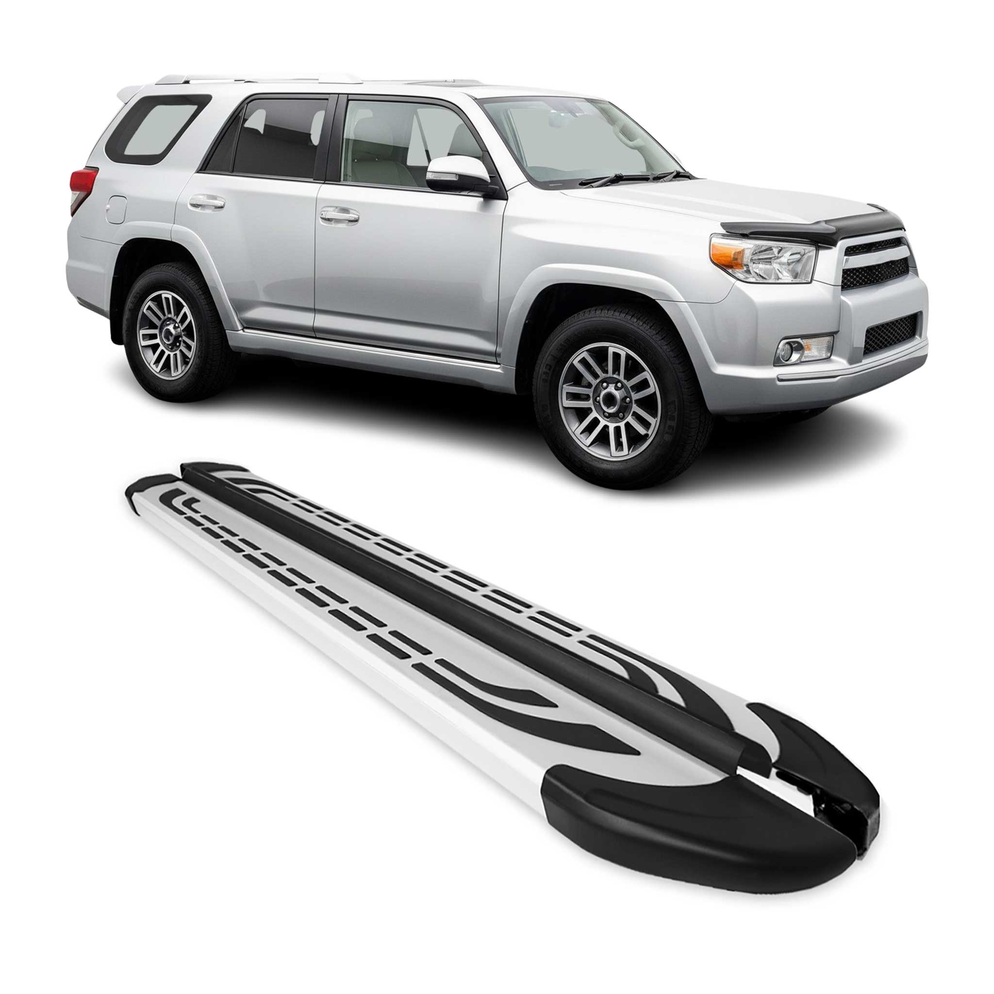 2010-2013 Toyota 4Runner SR5 Nerf Bar Side Step Running Boards Alu 2x