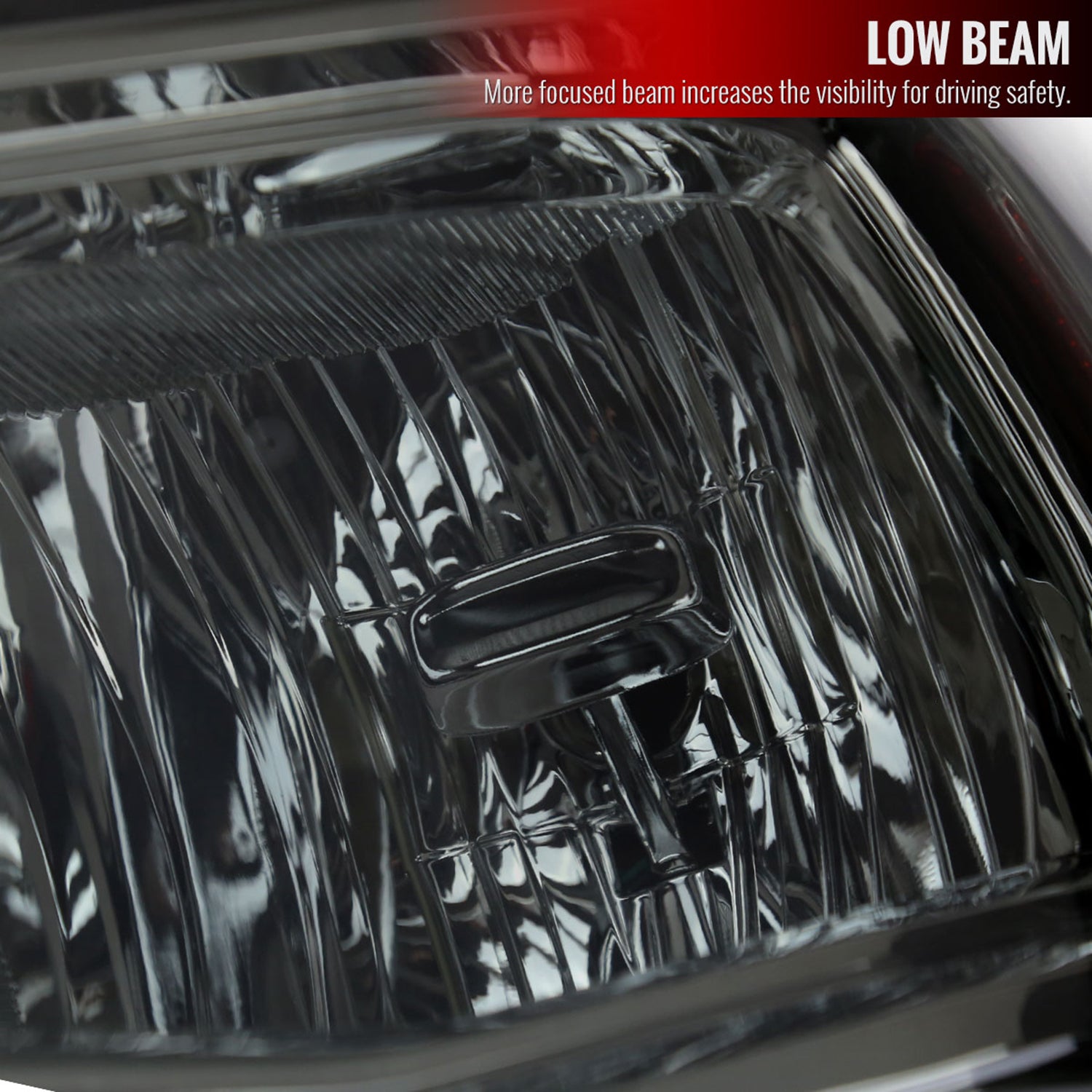 2019-2024 Dodge RAM 2500/3500/4500/5500 Factory Style Headlights Chrome/Smoke