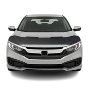 2016-2021 Honda Civic Sedan Car Bonnet Mask Hood Bra Carbon Black 1 Pc