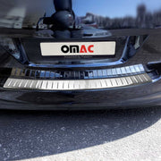 2010-2014 VW Golf SportWagen Rear Bumper Sill Cover Protector Guard Brushed