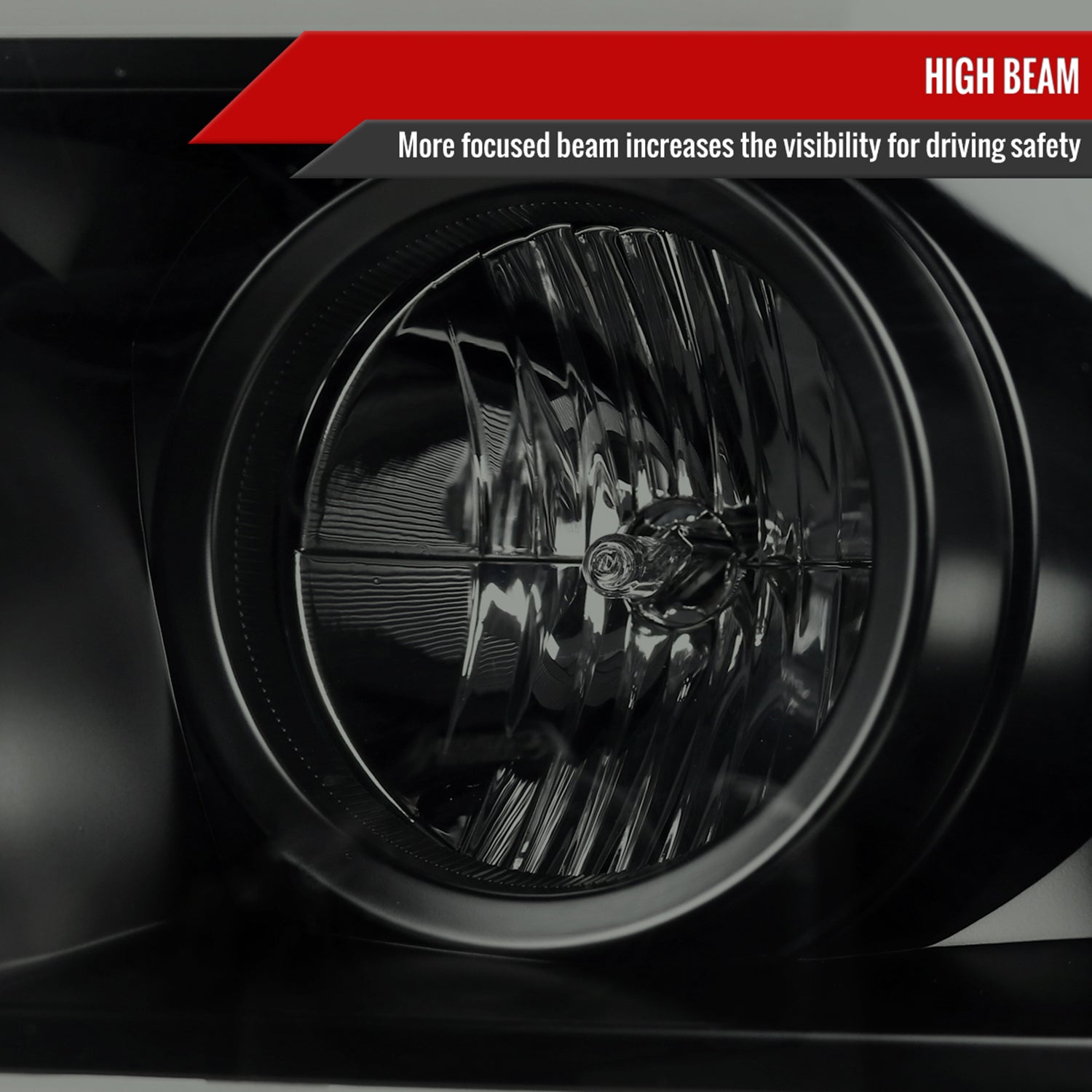 2007-2013 Toyota Tundra/ 08-2017 Sequoia LED CBar Projector Headlights Black