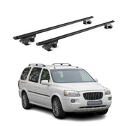 2005-2007 Buick Terraza Roof Rack Cross Bars Black Carrier 2 Pcs