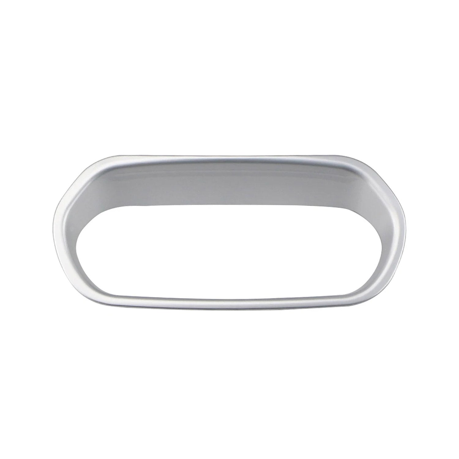 2015-2018 Jeep Renegade Air Condition Switch Trim Frame Matte Silver Chrome