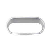 2015-2018 Jeep Renegade Air Condition Switch Trim Frame Matte Silver Chrome