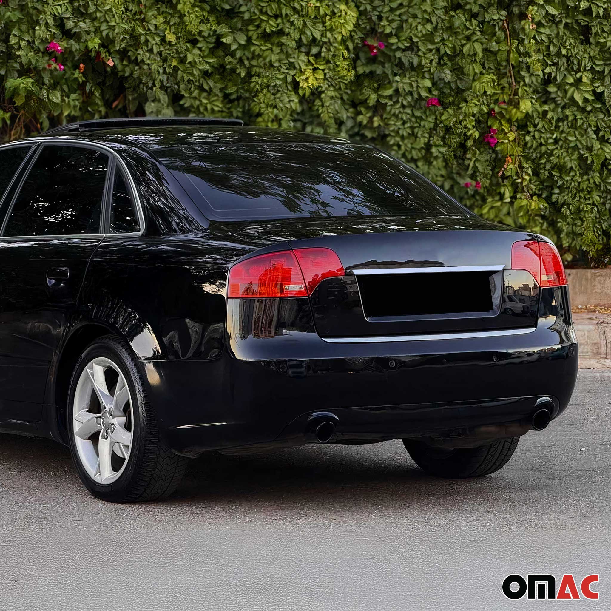 2004-2008 Audi A4 Sedan (B7; Typ 8E/8H) Rear Trunk Tailgate Door Handle Cover Stainless Steel