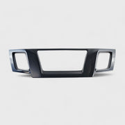 2014-2021 Nissan Frontier Grille Overlay Gloss Black 1Pcs ABS Plastic