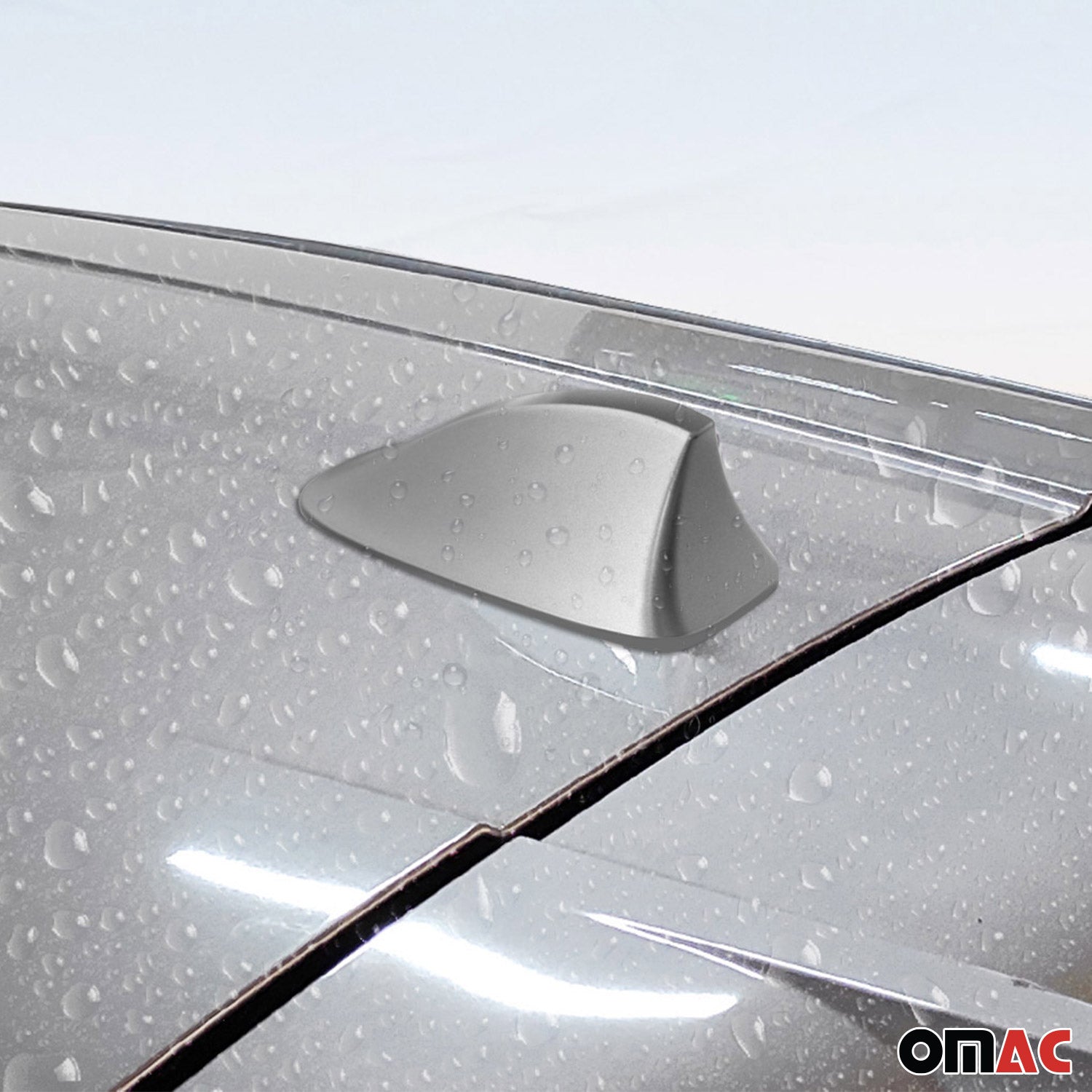 Mercedes Car Shark Fin Antenna Roof Radio AM/FM Signal Dark Grey
