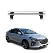 2017-2022 Hyundai Ioniq Roof Rack Cross Bars Silver