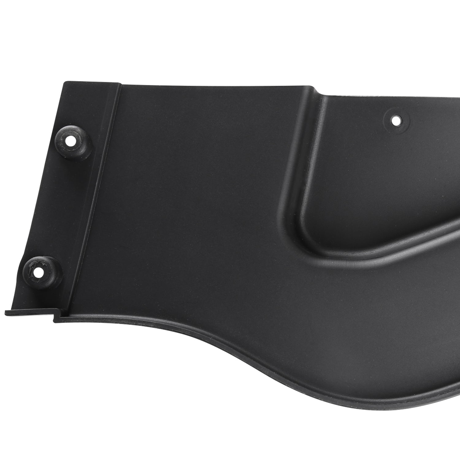 2014-2017 Infiniti Q50 Matte Black Polypropylene 3Pcs Bumper Lip Spoiler