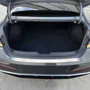 2021-2024 Hyundai Elantra Sedan Rear Bumper Sill Cover Protector Brushed Stainless Steel