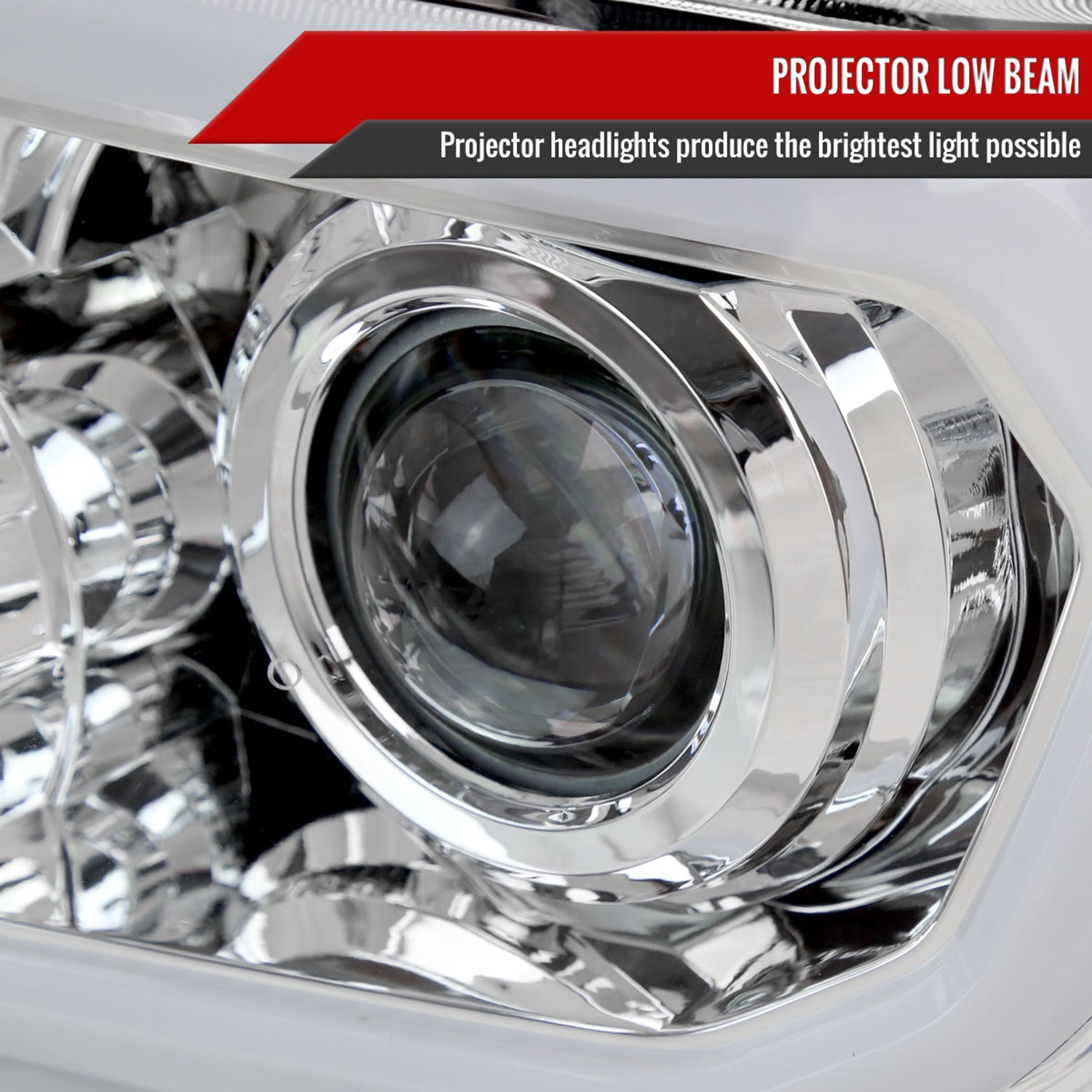 2007-2013 Toyota Tundra/ 08-2017 Sequoia Retro LED Headlights LED Signal Chrome